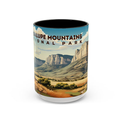 Guadalupe Mountains National Park Mug | Accent Coffee Mug (11, 15oz)