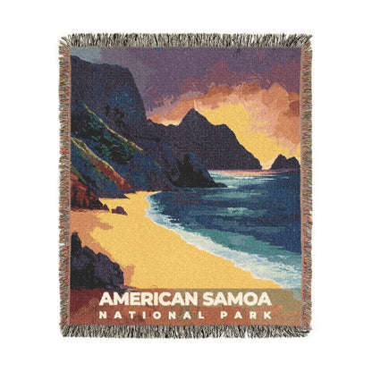 American Samoa National Park Woven Blanket | S20