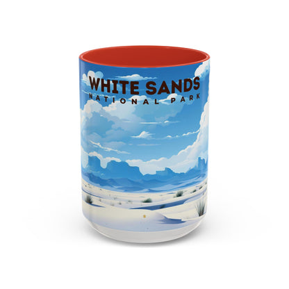 White Sands National Park Mug | Accent Coffee Mug (11, 15oz)