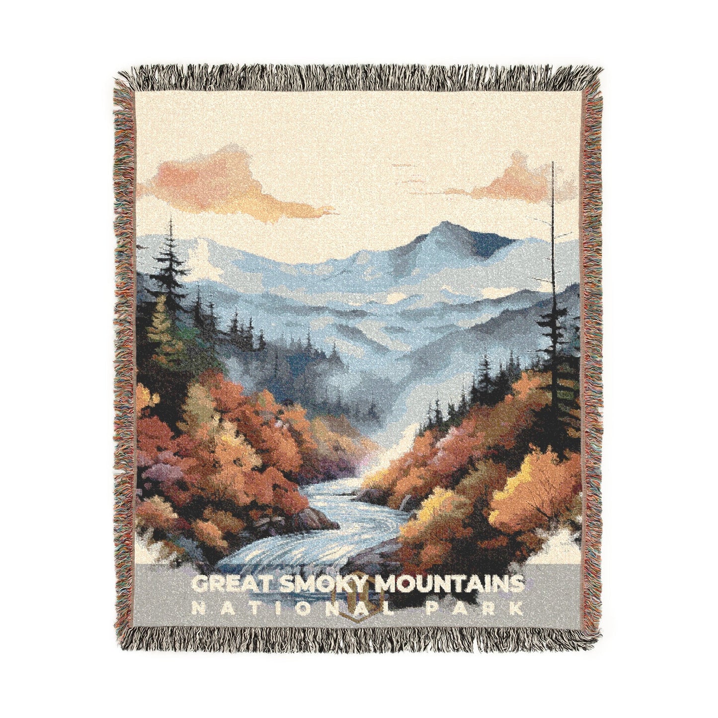Great Smoky Mountains National Park Woven Blanket | S08