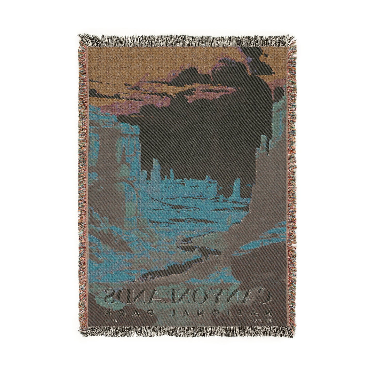 Canyonlands National Park Woven Blanket | S03