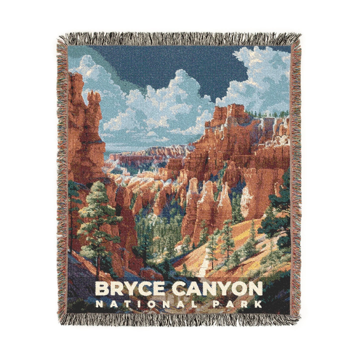Bryce Canyon National Park Woven Blanket | S13