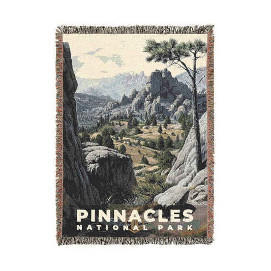 Pinnacles National Park Woven Blanket | S17