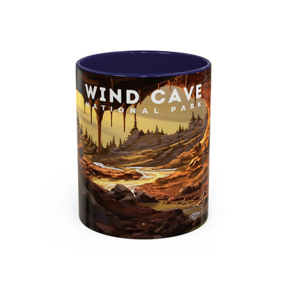 Wind Cave National Park Mug | Accent Coffee Mug (11, 15oz)