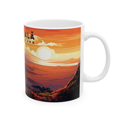 Haleakala National Park Mug | White Ceramic Mug (11oz, 15oz)