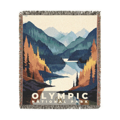Olympic National Park Woven Blanket | S20