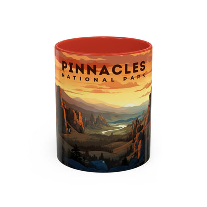 Pinnacles National Park Mug | Accent Coffee Mug (11, 15oz)