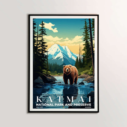 Katmai National Park Poster | S07