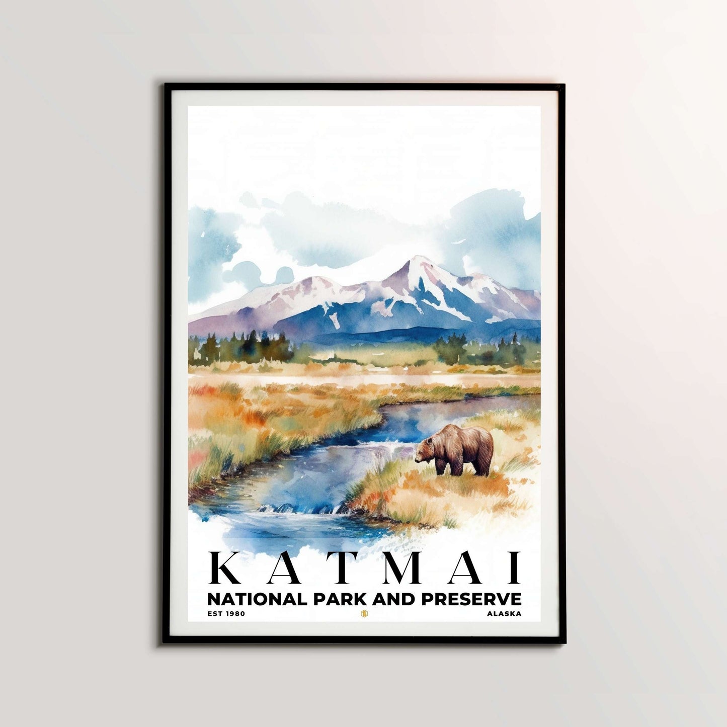 Katmai National Park Poster | S04