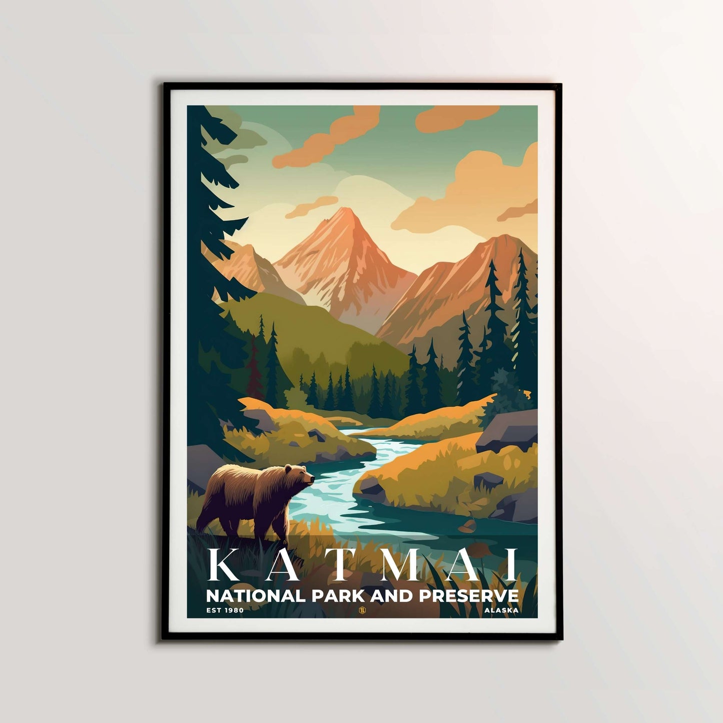 Katmai National Park Poster | S05