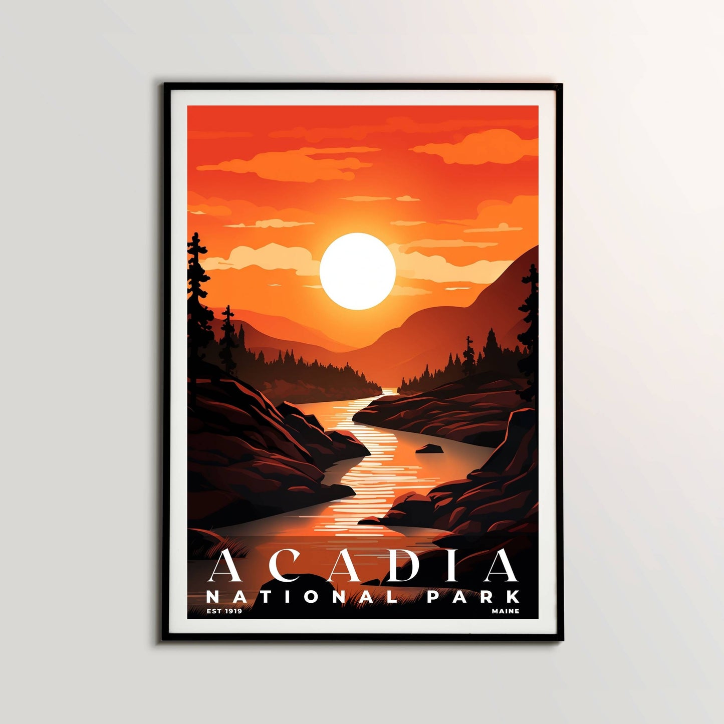 Acadia National Park Poster | S03