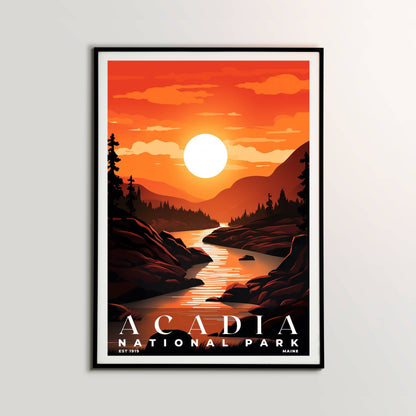 Acadia National Park Poster | S03