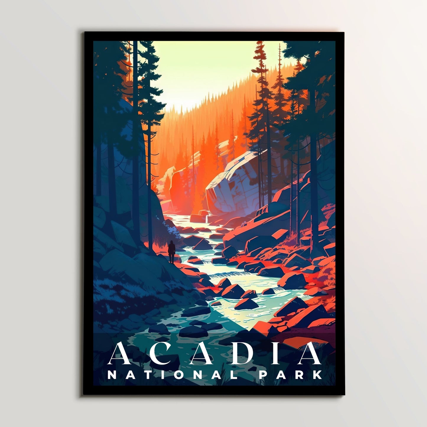 Acadia National Park Poster | S01