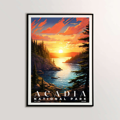 Acadia National Park Poster | S07