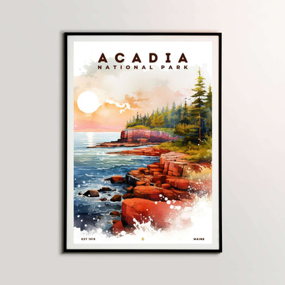 Acadia National Park Poster | S08