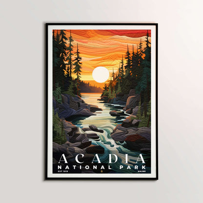 Acadia National Park Poster | S09