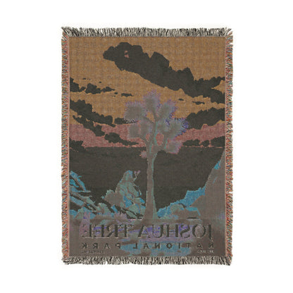 Joshua Tree National Park Woven Blanket | S03