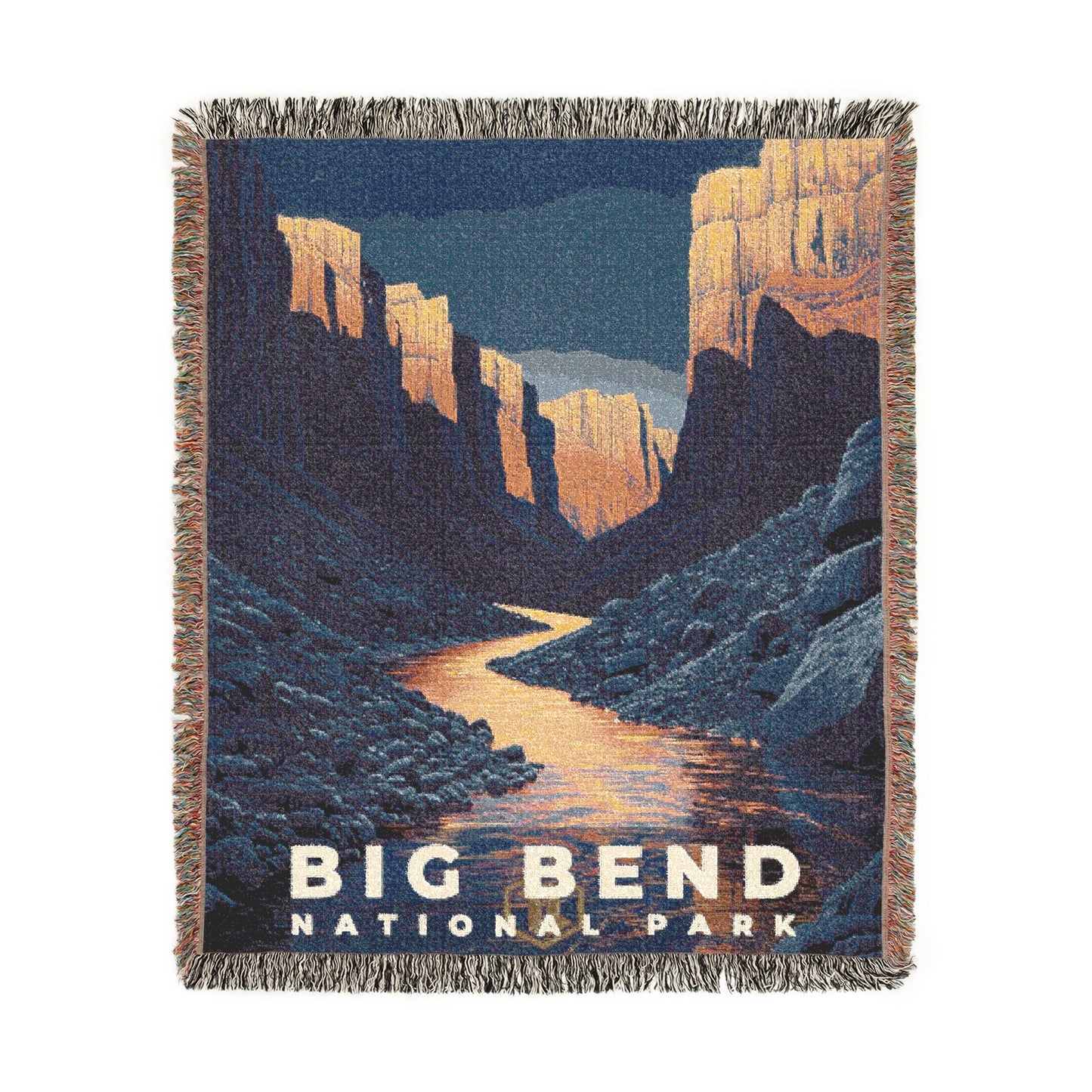 Big Bend National Park Woven Blanket | S19