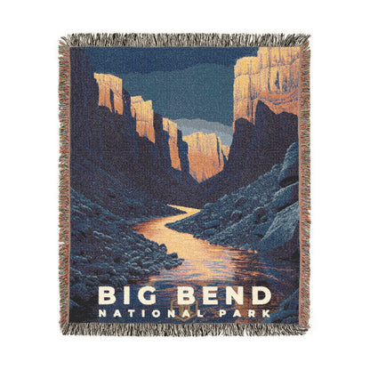 Big Bend National Park Woven Blanket | S19