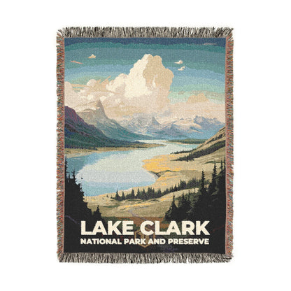 Lake Clark National Park Woven Blanket | S07