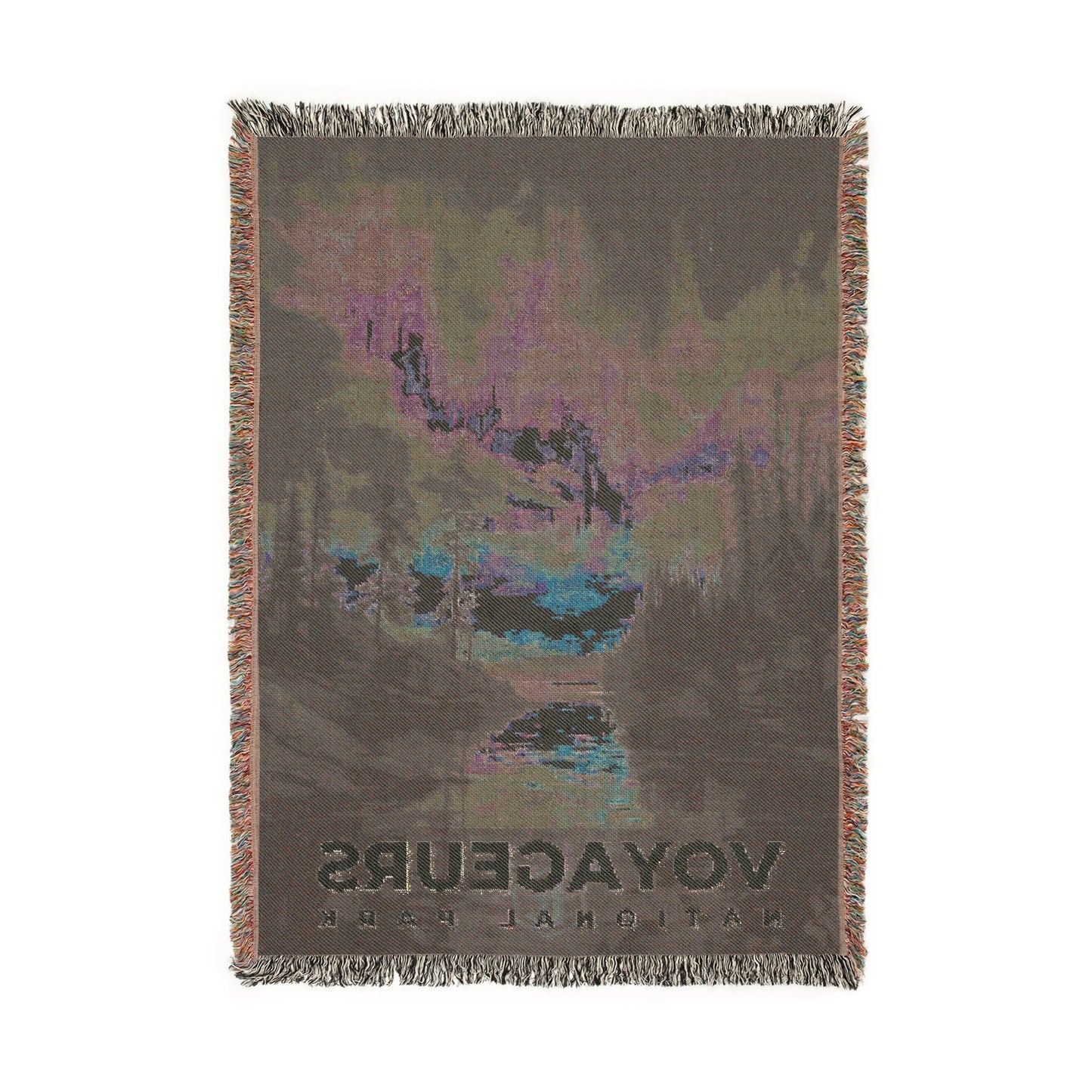 Voyageurs National Park Woven Blanket | S11