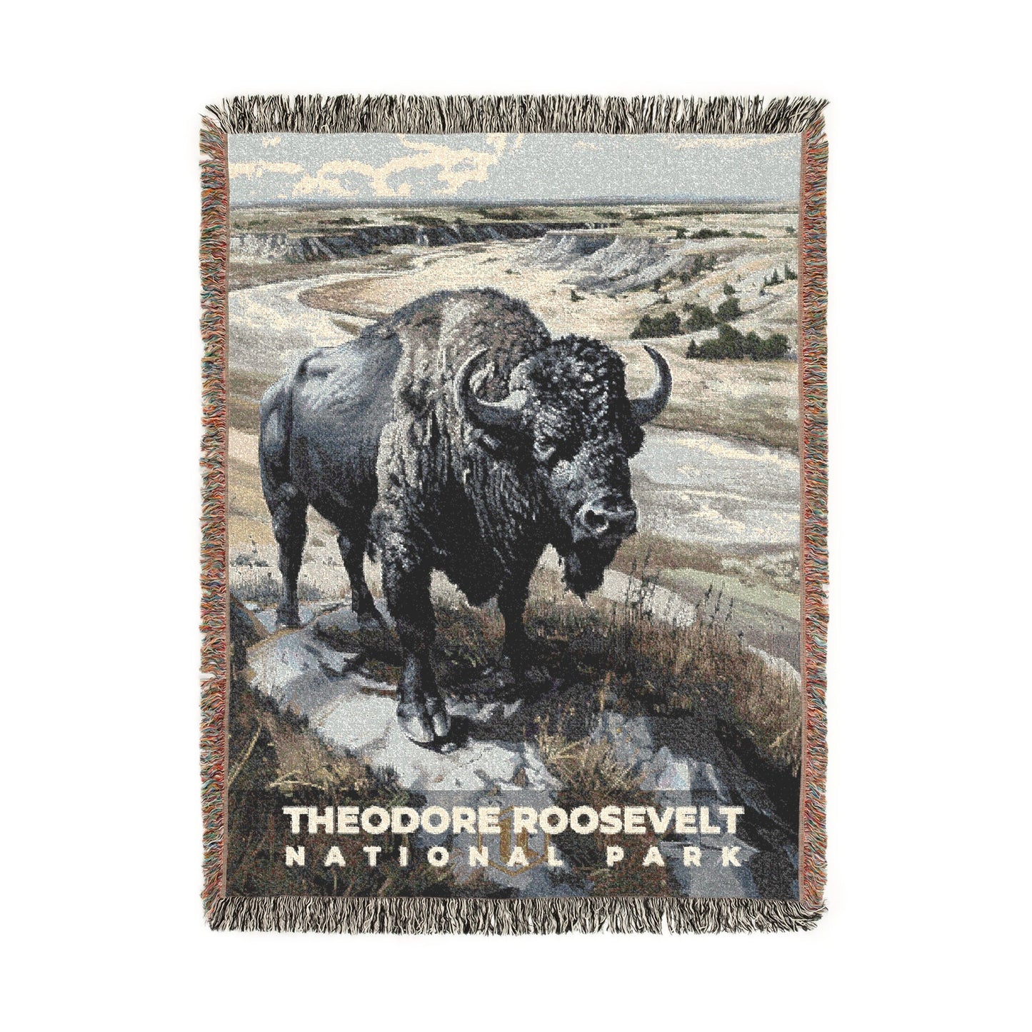 Theodore Roosevelt National Park Woven Blanket | S17