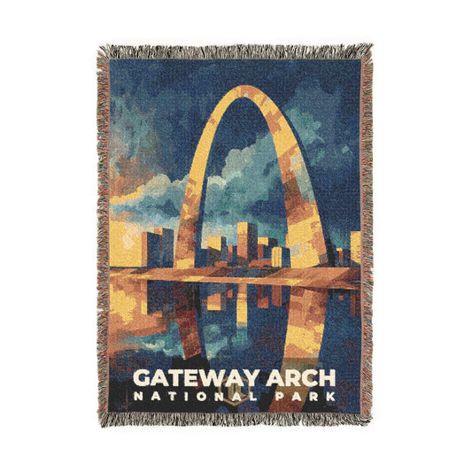 Gateway Arch National Park Woven Blanket | S20