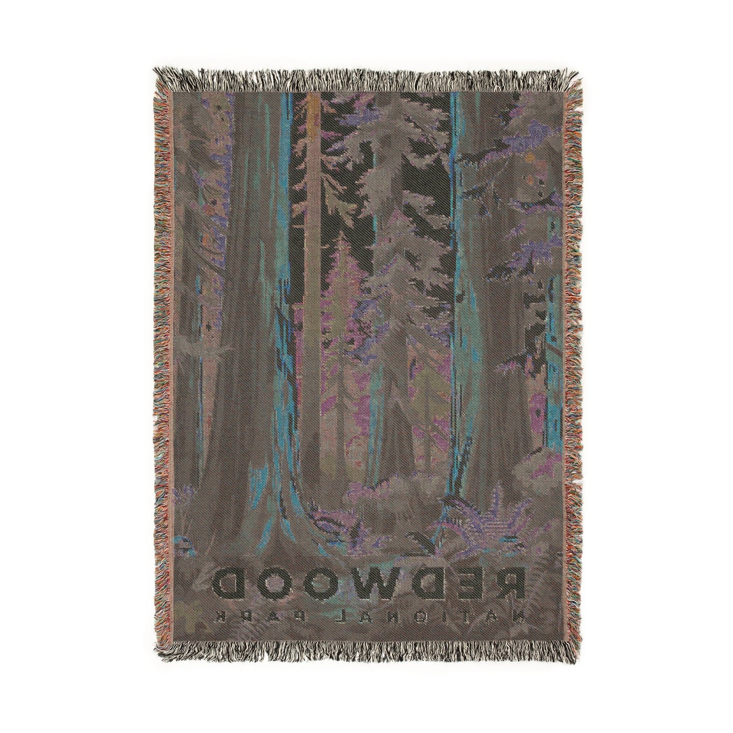 Redwood National Park Woven Blanket | S20