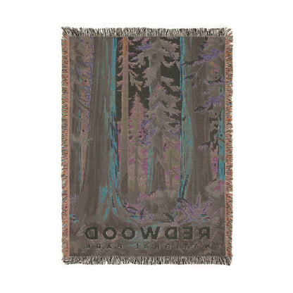 Redwood National Park Woven Blanket | S20