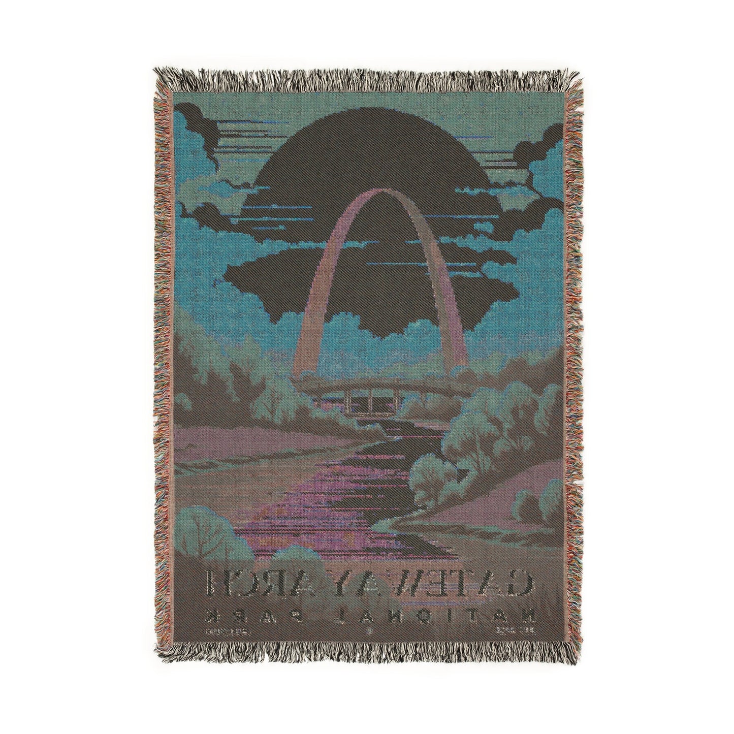 Gateway Arch National Park Woven Blanket | S05