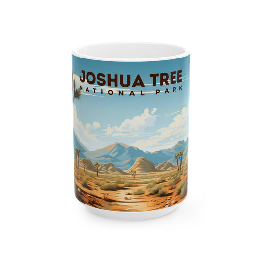 Joshua Tree National Park Mug | White Ceramic Mug (11oz, 15oz)