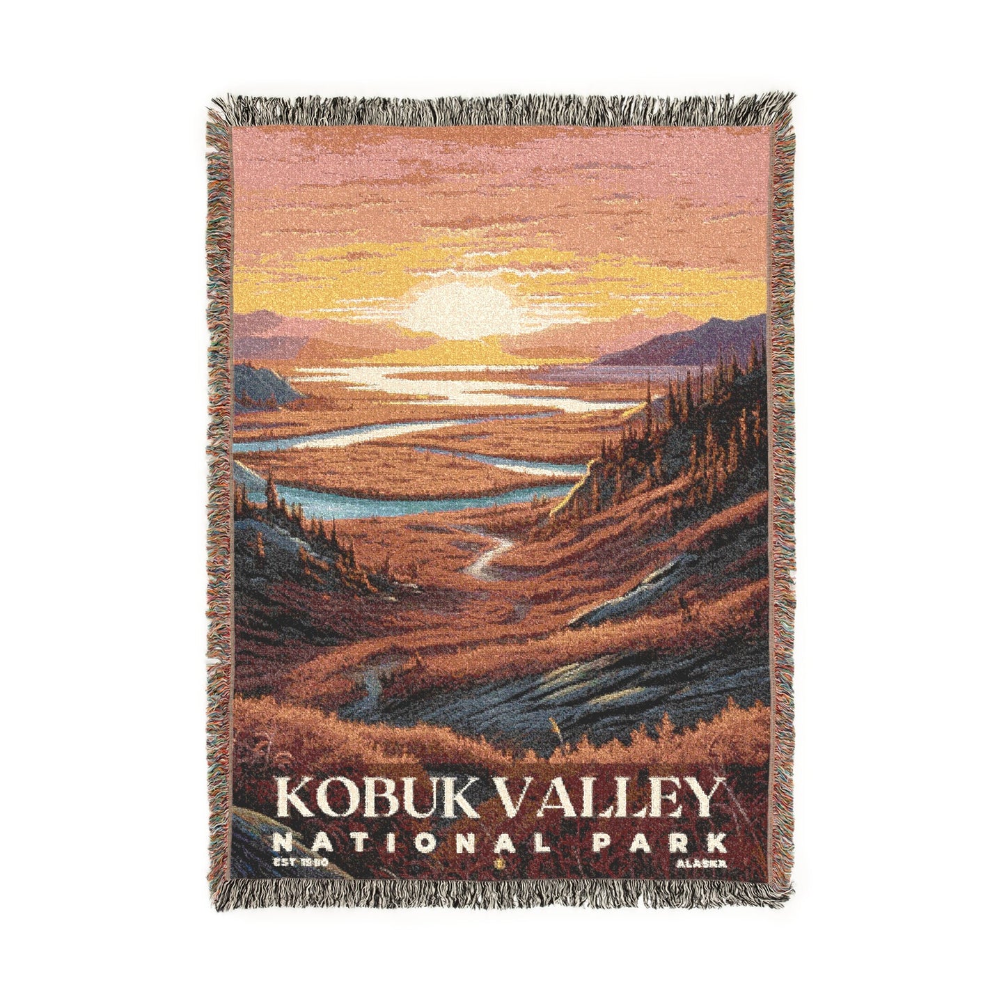 Kobuk Valley National Park Woven Blanket | S02