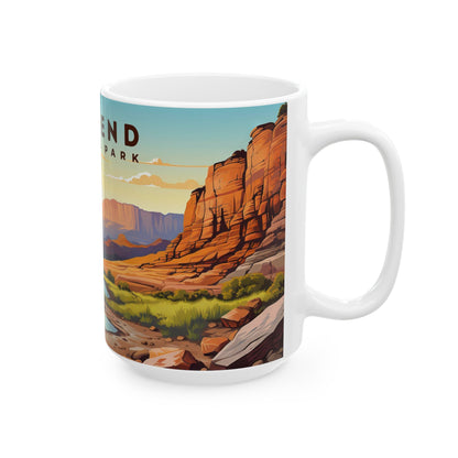 Big Bend National Park Mug | White Ceramic Mug (11oz, 15oz)