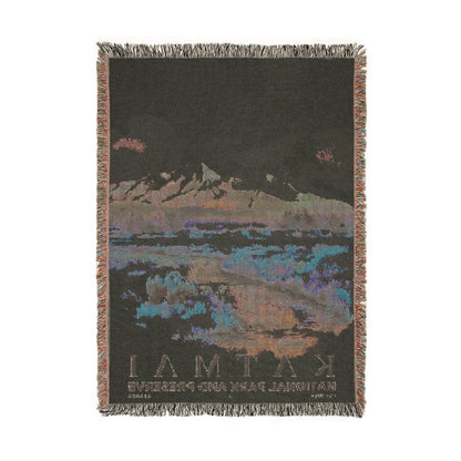 Katmai National Park Woven Blanket | S04