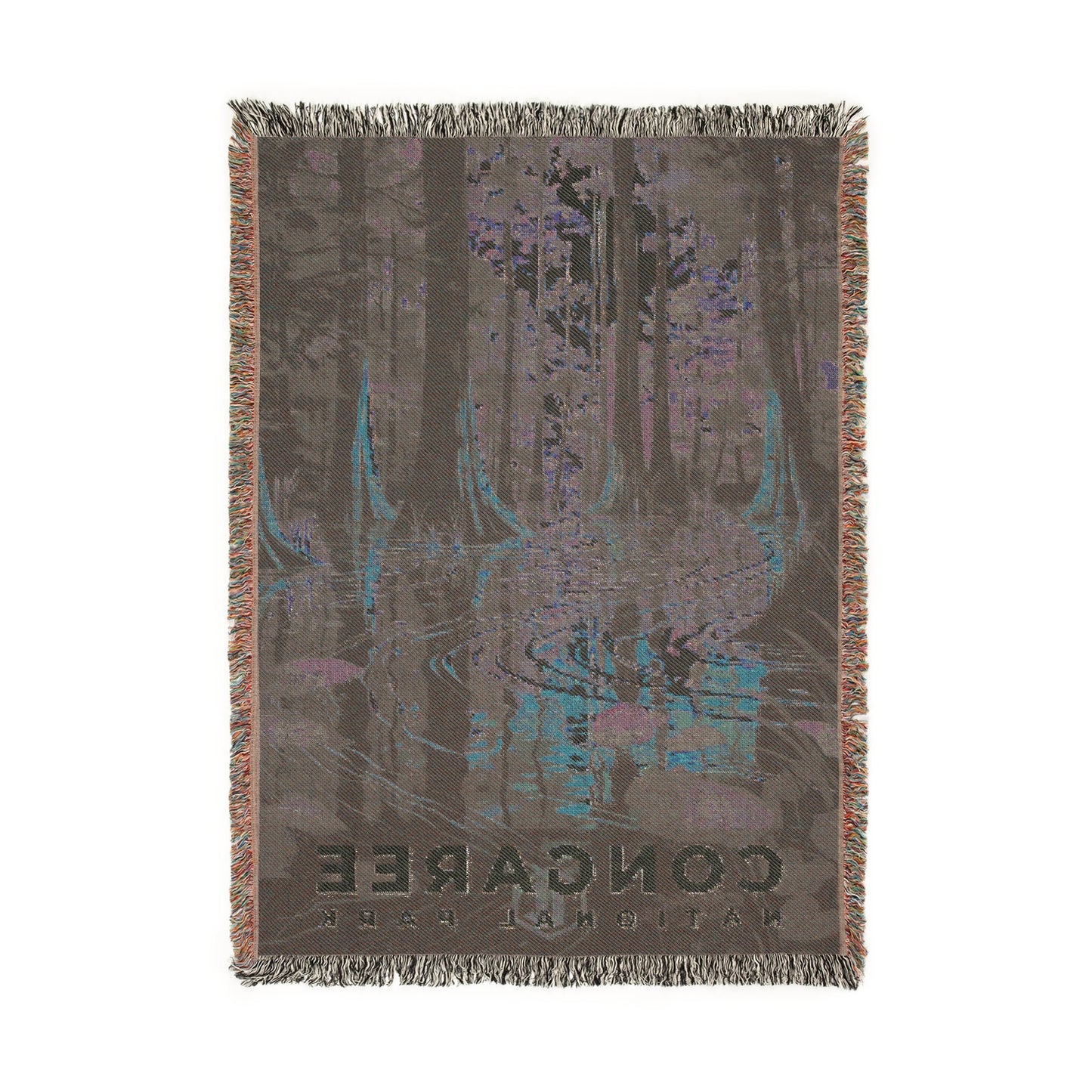 Congaree National Park Woven Blanket | S11