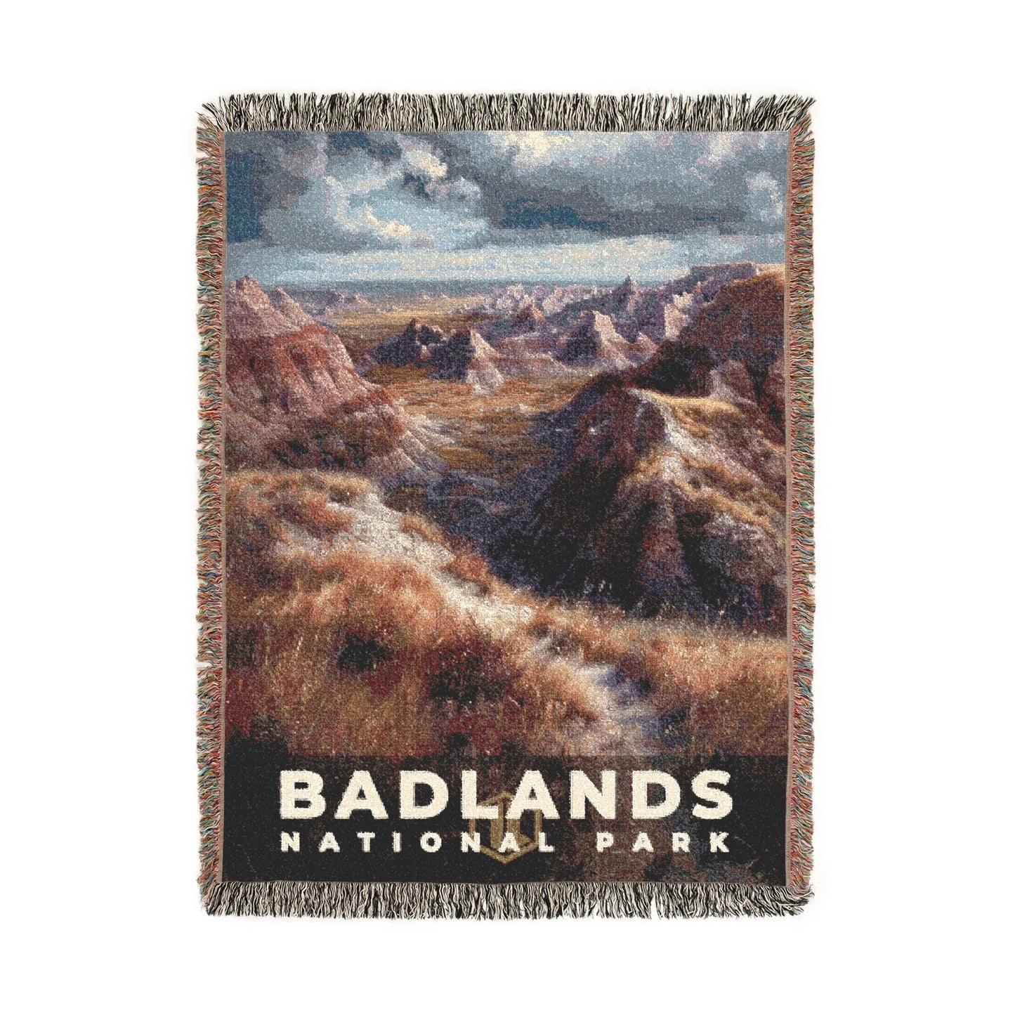 Badlands National Park Woven Blanket | S12