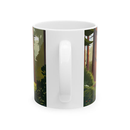 Redwood National Park Mug | White Ceramic Mug (11oz, 15oz)