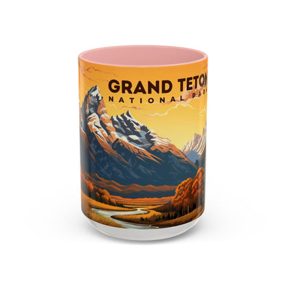 Grand Teton National Park Mug | Accent Coffee Mug (11, 15oz)