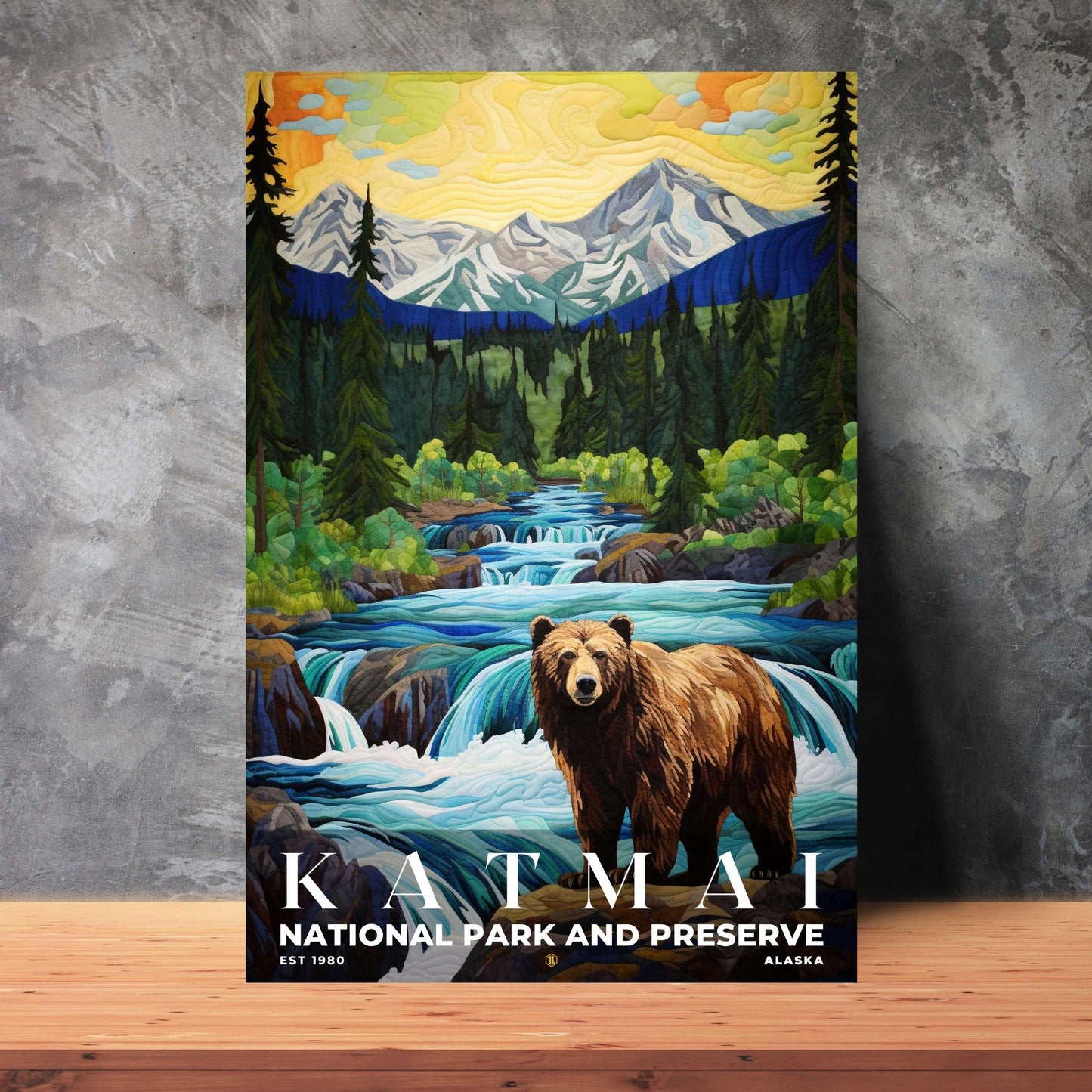 Katmai National Park Poster | S09