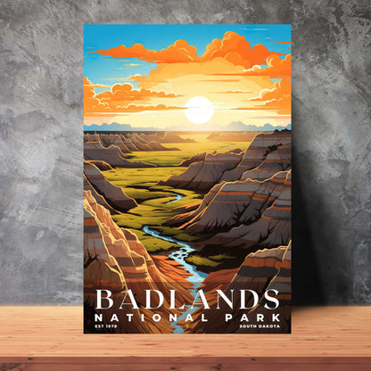 Badlands National Park Poster | S07