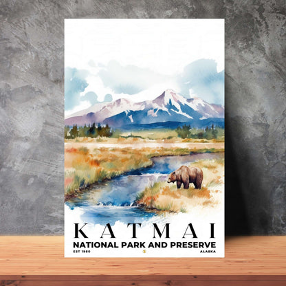 Katmai National Park Poster | S04