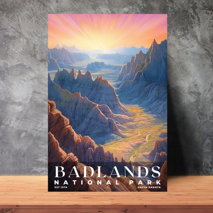 Badlands National Park Poster | S02