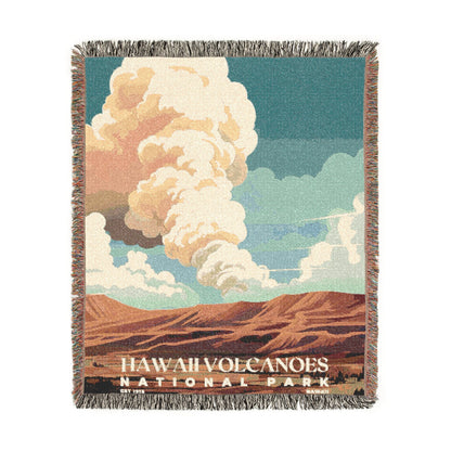 Hawaii Volcanoes National Park Woven Blanket | S03