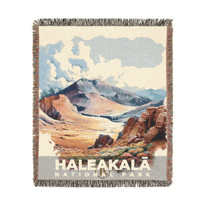 Haleakala National Park Woven Blanket | S08