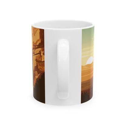 Mesa Verde National Park Mug | White Ceramic Mug (11oz, 15oz)