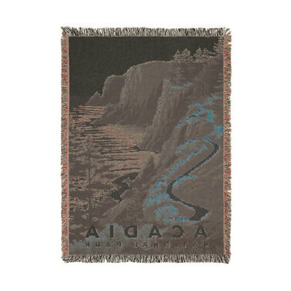 Acadia National Park Woven Blanket | S19