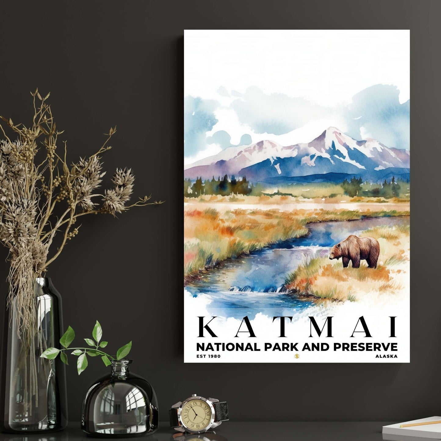 Katmai National Park Poster | S04