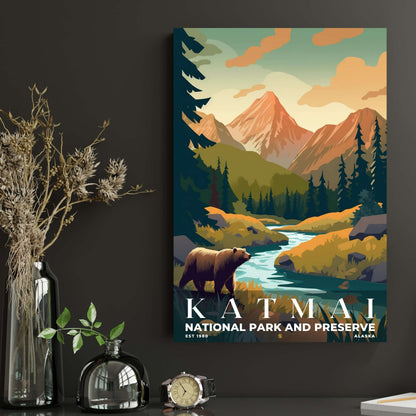 Katmai National Park Poster | S05