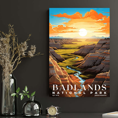 Badlands National Park Poster | S07