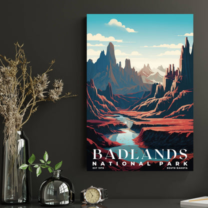 Badlands National Park Poster | S03